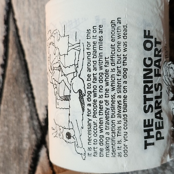 IVORY TOWER 1986 FART HUMOROUS SAYINGS TOILET PAPER DECORATIVE - Picture 8 of 14